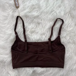 Skims Fits Everybody Maternity Pumping Scoop Bralette Cocoa Size XXS thumbnail 5