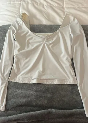 Princess Polly White Long Sleeve Top thumbnail 1