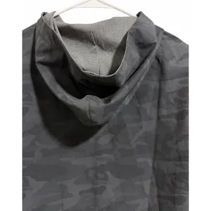 Vuori Outdoor Trainer Shell Hoodie Jacket‎ Black/Gray Camo Women's Size Medium thumbnail 4