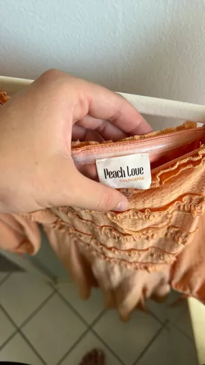Peach Dress Love California Small thumbnail 3