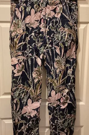 Vineyard Vines Dark Floral Pants thumbnail 1