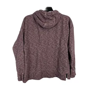 Carhartt Women's Maroon Heathered Pullover Hoodie Sweatshirt thumbnail 2