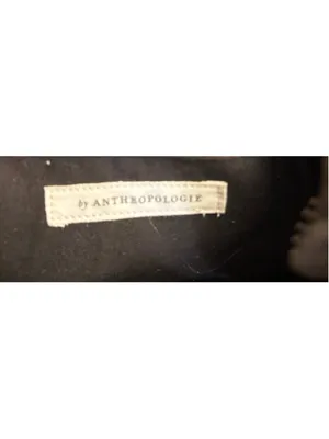 Anthropologie Shoulder Bag One Size Black White Beaded thumbnail 4