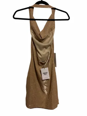 Princess Polly Major Desire Halter Cowl neck dress thumbnail 2
