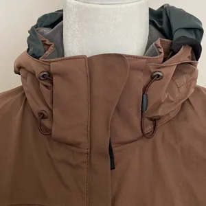 Marmot Brown lightweight rain Jacket with Fitted Silhouette thumbnail 7