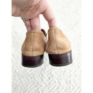 BiBi Lou Zagreb Beige Suede Horsebit Loafers Quiet Luxury Old Money Preppy Chic thumbnail 7