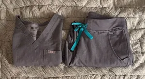 FIGS Graphite Scrub Set thumbnail 1