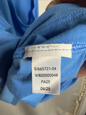 Athleta With Ease Sport Racerback Tank Top Cornflower Blue Medium thumbnail 5