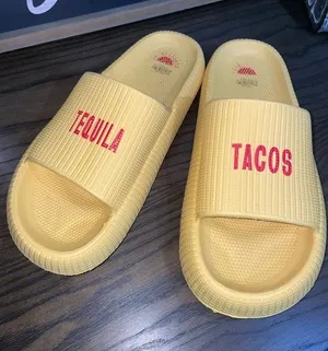 Rare Promo Tequila Cazadores “Tacos & Tequila”Cloud Slides Size 8.5-9.5 (40-41) thumbnail 1