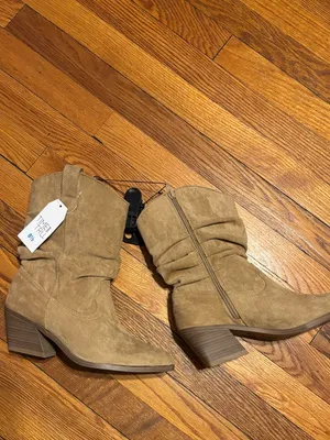 NWT Time and Tru cow girl boots size 8 1/2W thumbnail 3