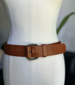 Women’s leather belt Brown thumbnail 1