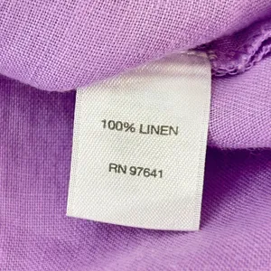 J. Jill Purple women Sleeveless Button-Down Shirt. 100% Silk thumbnail 7