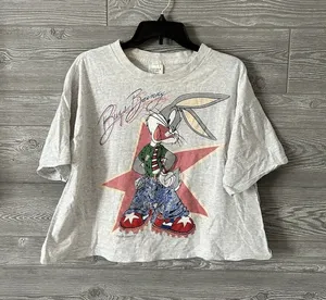 Vintage 1994 Warner‎ Bros Bugs Bunny Graphic T Shirt College Ware USA One size thumbnail 1