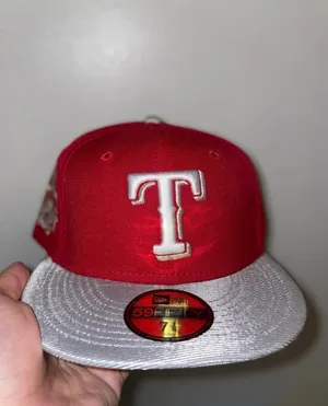 Ecap city power rangers Texas rangers size 7 1/8 brand new sold out thumbnail 2
