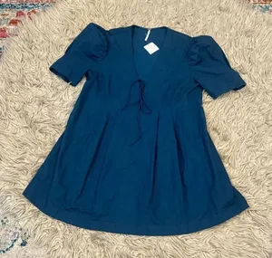 NWT Free People Adelle mini Dress or Tunic size medium thumbnail 1