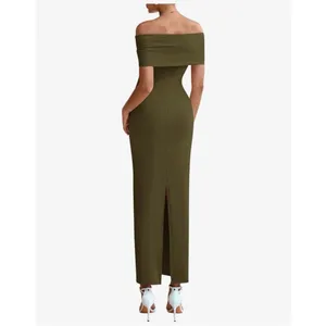 PRETTYGARDEN NEW Off The Shoulder Formal Elegant Cocktail Wedding Maxi Dress XL thumbnail 2