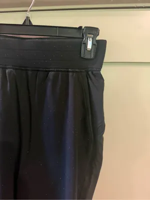 Lululemon LA Warm Down Joggers women’s size 6! Black confetti! thumbnail 10