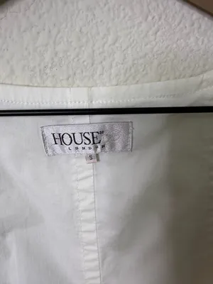 House of‎ CB London Tia White Puff Sleeved Corset Top Womens Size S thumbnail 9