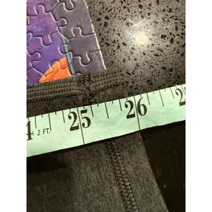 Offline by Aerie The Hugger Leggings Womens Medium Gray High Rise‎ Side Pockets thumbnail 4