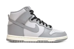 Nike Dunk High Aged Grey Grey Fog Sail Women's Sneakers Size 6 DD1869-001 thumbnail 1