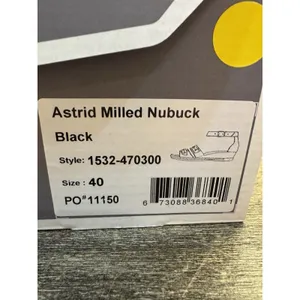 Dansko‎ Astrid Black Milled Nubuck Women's Comfort Shoes Size 40 US 9.5-10 thumbnail 9