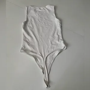 Aritzia Babaton White Snap-Closure One-Piece Bodysuit thumbnail 4