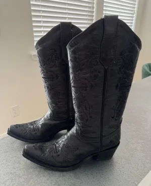 Circle G by Corral Western Leather Boots thumbnail 1