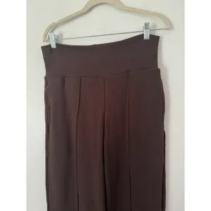 NWT OGL MaxWarm Tummy Warmer Pin Tuck Pull On Pants Size Medium Espresso Brown thumbnail 4