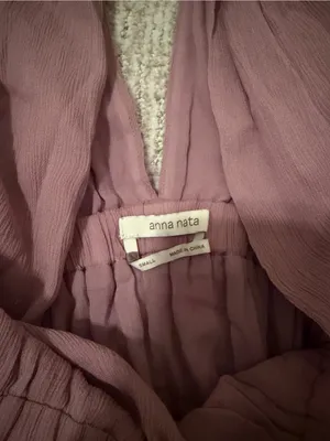 REVOLVE Anna Nata Blush Pink Plunge V-Neck Mini Dress thumbnail 5