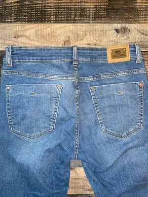 Zara Blue Skinny Stretch Jeans thumbnail 4