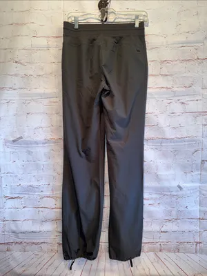 REI women’s S pull on Dark Gray Drawstring Jogger Pants pockets toggle thumbnail 6