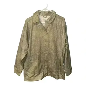 TopShop Cream‎ Floral Print Button Down Jacket. Size 8-10 thumbnail 2