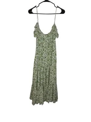 ✨J.Crew Floral Tiered Midi Dress Size S✨‎ thumbnail 6