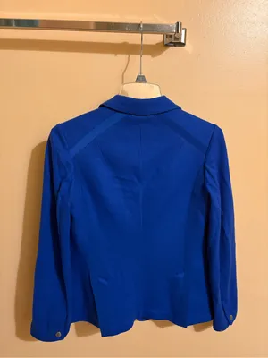 Rag & Bone Lexington Wool Blazer in Blue thumbnail 5