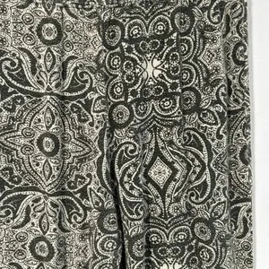 Abercrombie & Fitch Paisley Flare Pants Gray Green Boho Bell Bottom Women’s Larg thumbnail 9