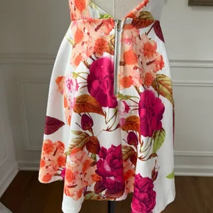 Windsor Large Print Floral Fit and Flare Mini Dress L thumbnail 6