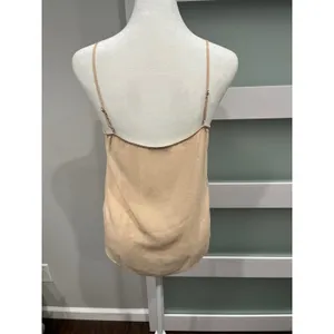 Equipment Femme Silk Camisole Top XS Neutral Beige Adjustable‎ Straps thumbnail 3