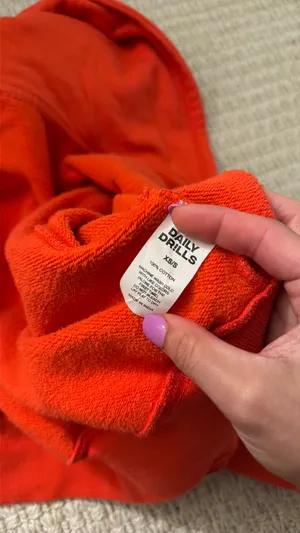 Daily Drills Cropped Hoodie Zip-Up thumbnail 5