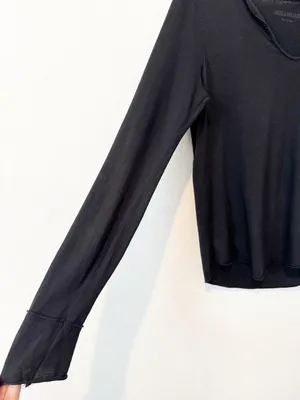 Zadig and Voltaire Tunisien Camo Skull Henley Top Size Small Rock and Roll Edgy thumbnail 12