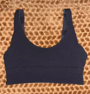 Lululemon Align Reversible Sports Bra A/B Cup Black Heritage Camo Yoga Nulu 8 M thumbnail 1