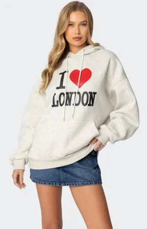 Edikted Oversized Hoodie thumbnail 1
