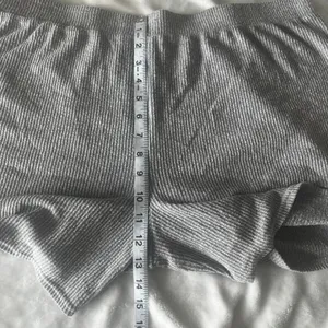 Women's‎ Open Edit Gray Ribbed Lounge Shorts XL thumbnail 5