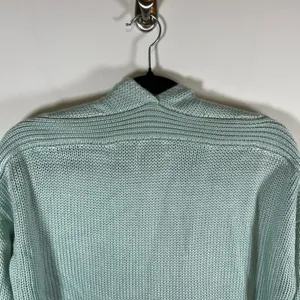 Sabo Women Mint‎ Green Chunky Knit Open Front Cardigan Sweater SA1621 Large thumbnail 7
