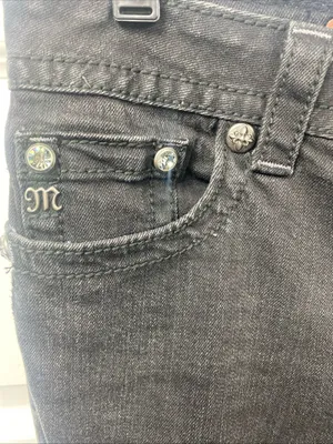 Miss Me Jeans Boot JY5493B3 Embellished Pockets Low Rise Le FLEUR Destroyed 29 thumbnail 3