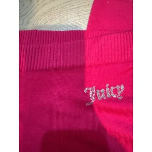 NWT Juicy Couture Vixen Pink Knit Tracksuit Set Hoodie Flare‎ Pants Small thumbnail 4