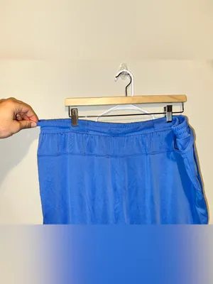 By Anthropologie Blue Modal Drawstring Lounge Trouser Pants XL thumbnail 5