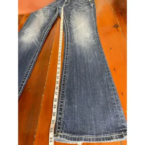 Miss Me Signature Boot Jeans 30 Fleur De Lis Embroidered Bootcut Denim thumbnail 10