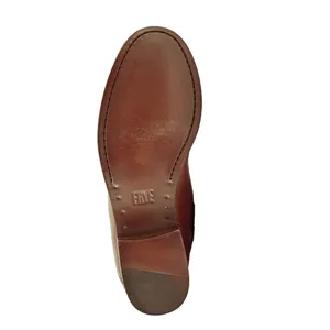 FRYE Leather Tall Boots in Cognac Brown, Western Inside Zip Size 5M NEW thumbnail 8