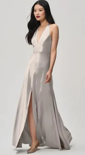 Corinne Dress Latte thumbnail 1
