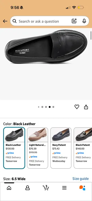 Rockport Loafers Black Size 7 thumbnail 2